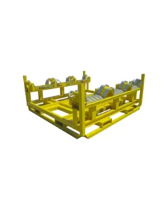 Racks with automatic unloading load